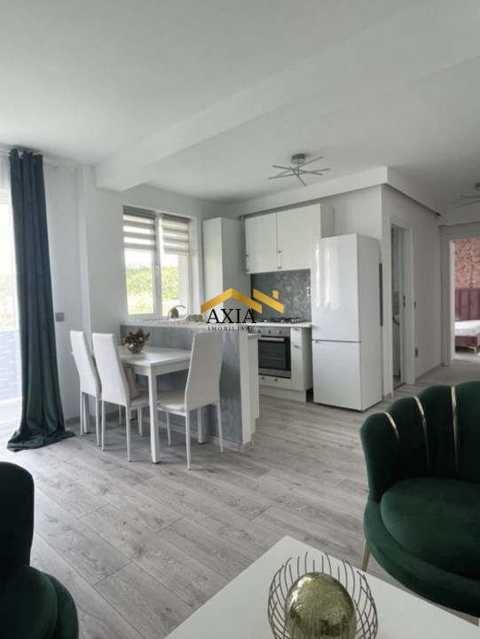 Apartament nou, 2 dormitoare + living, 50 mp + balcon 6.2 mp – Tineretului 