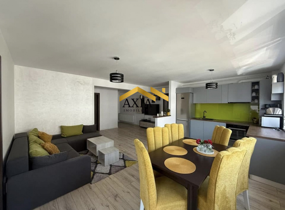 Apartament 3 camere, 78 mp + 21 mp balcoane, parcare inclusă – zona Terra