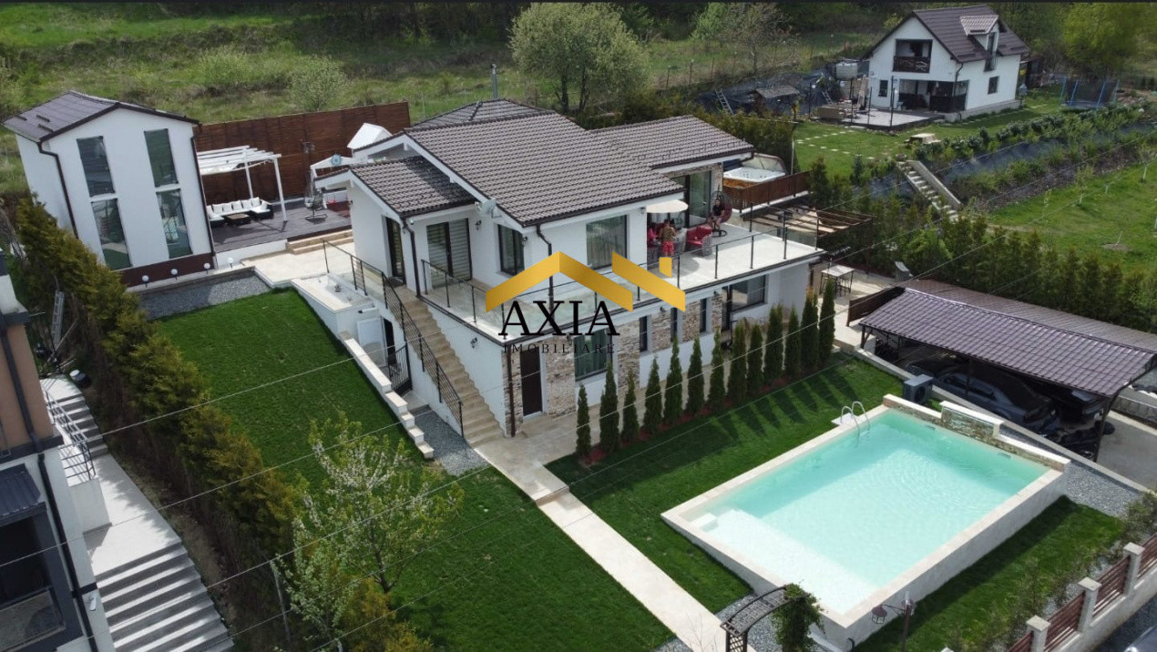 Casa individuală cu piscină - zona Feleacu, Cluj