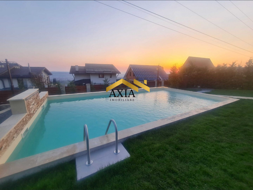 Casa individuală cu piscină - zona Feleacu, Cluj