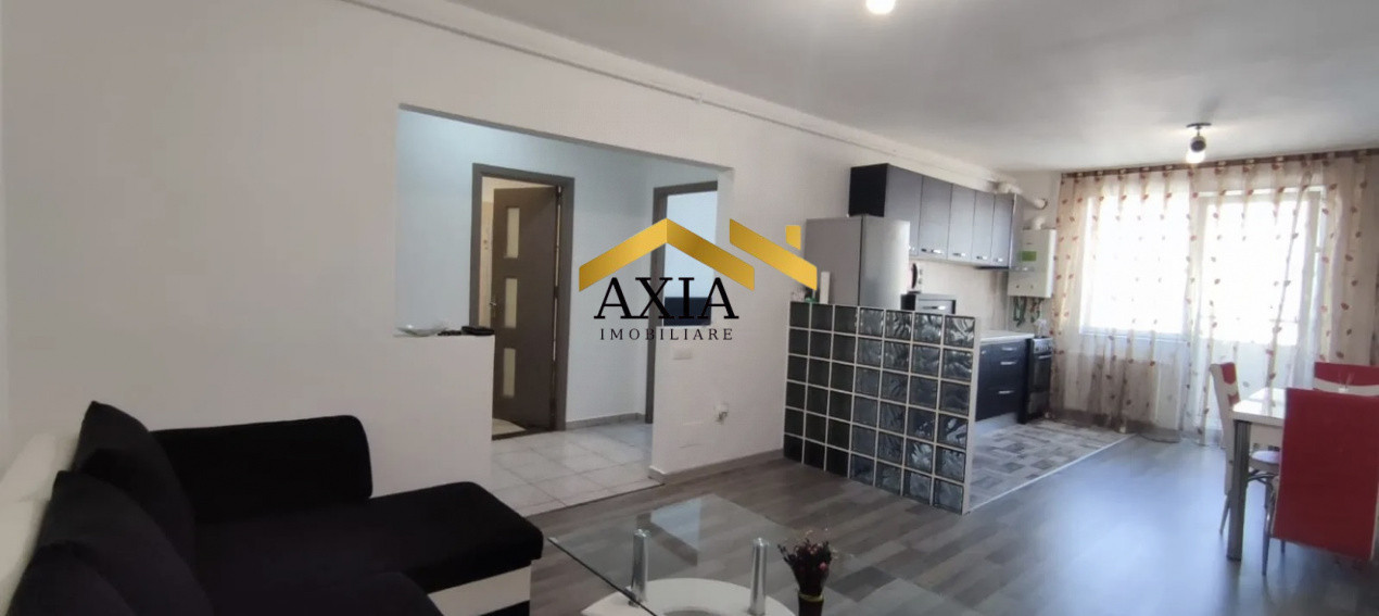 Apartament 2 camere, 49 mp + balcon 9 mp, mobilat, zona Cetății – Florești
