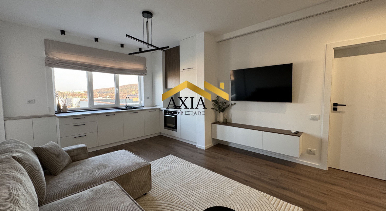  Apartament NOU, 3 camere, complet mobilat și utilat – Florești, BMW!