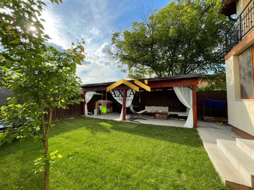 Casă tip duplex de vânzare – Gilău, zonă centrală (3 min de centru)