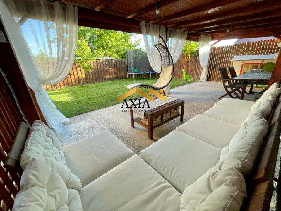 Casă tip duplex de vânzare – Gilău, zonă centrală (3 min de centru)