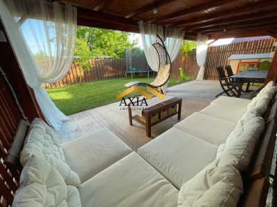 Casă tip duplex de vânzare – Gilău, zonă centrală (3 min de centru)