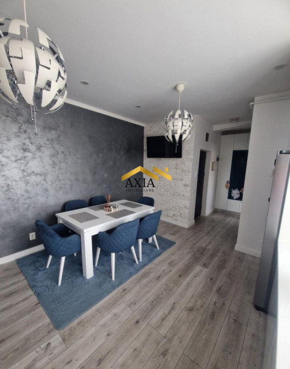 Apartament 3 camere, parcare CF | Complet mobilat