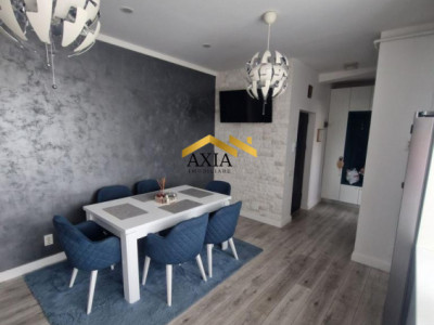 Apartament 3 camere, parcare CF | Complet mobilat