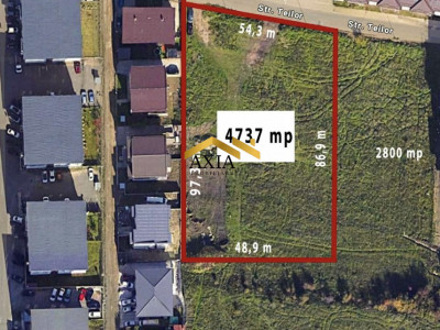 Teren construcții, PUZ în lucru | zona Teilor, Florești