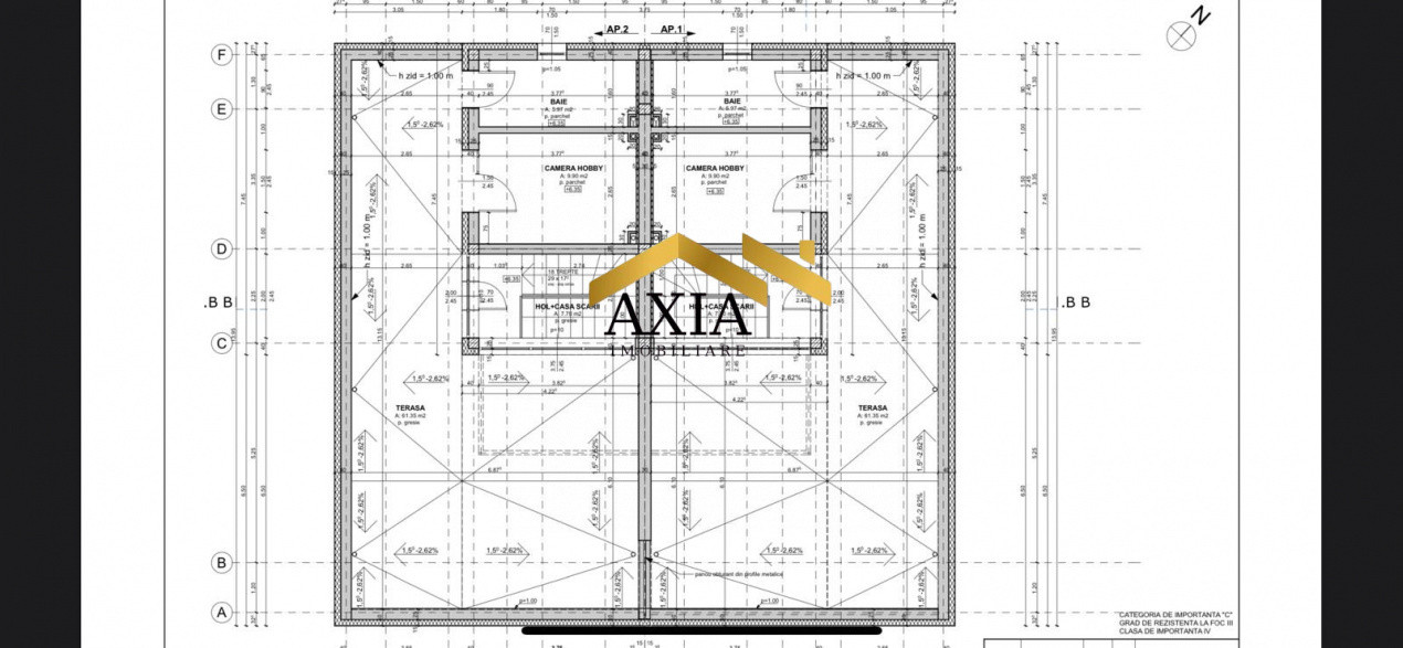 Duplex premium, 223 mp, Grigorescu!