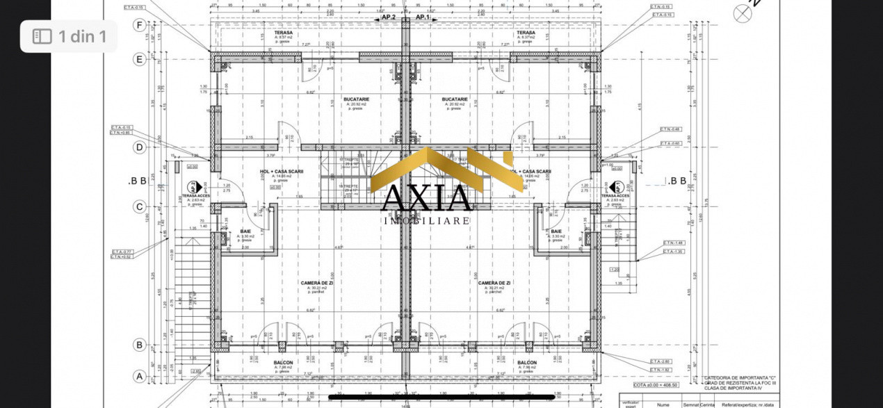 Duplex premium, 223 mp, Grigorescu!
