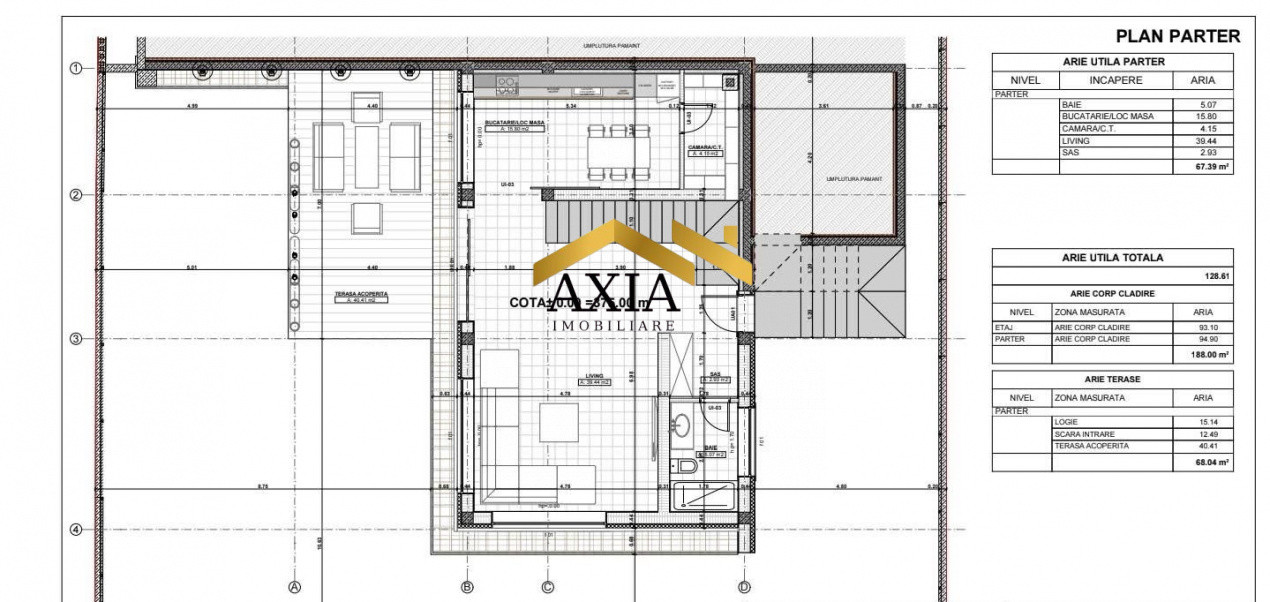 Casa individuală, 4 camere, zona Baciu!