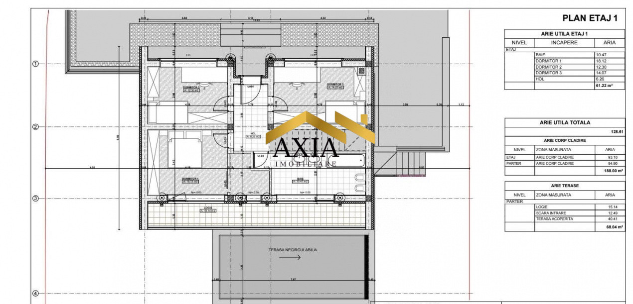 Casa individuală, 4 camere, zona Baciu!