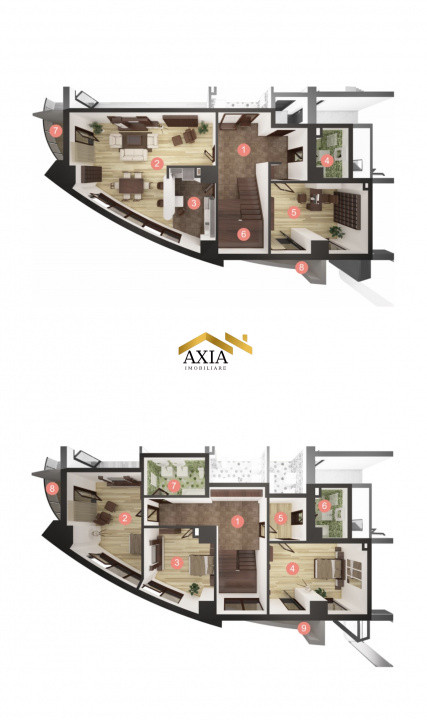 Penthouse Premium în Cel Mai Înalt Bloc din Mănăștur | Etaj 25/25