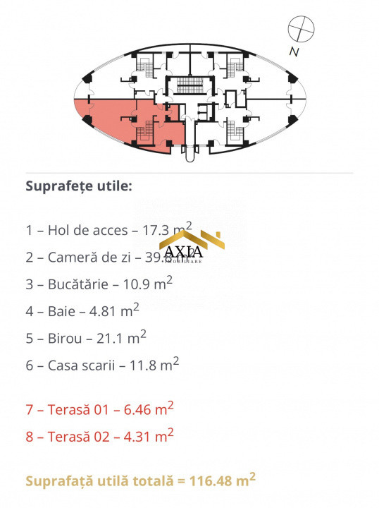 Penthouse Premium în Cel Mai Înalt Bloc din Mănăștur | Etaj 25/25