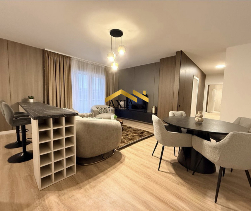 Apartament 3 camere, 74,84 mp + terasă 50 mp, etaj retras – Eroilor