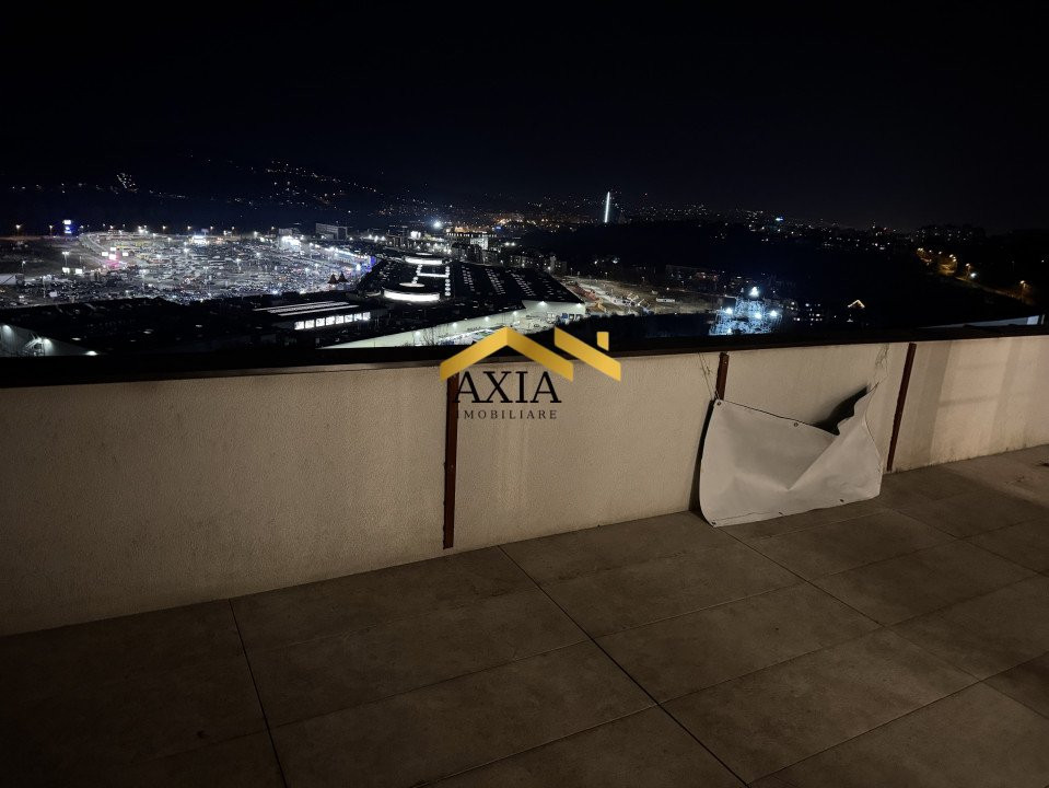 Apartament 3 camere, 71 mp, terasa 37 mp, zona Vivo!