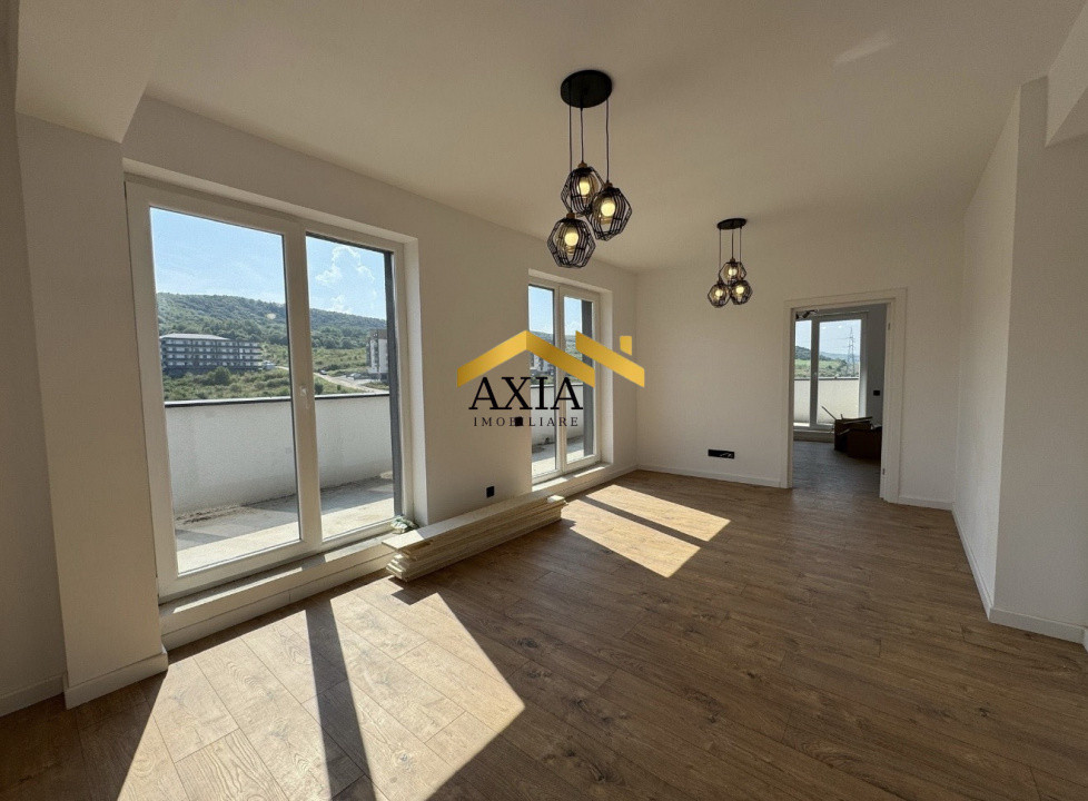 Apartament 2 camere + terasa 34 mp | Parcare subterana  | Floresti- Terra