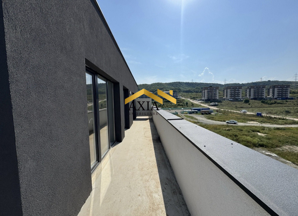 Apartament 2 camere + terasa 34 mp | Parcare subterana  | Floresti- Terra