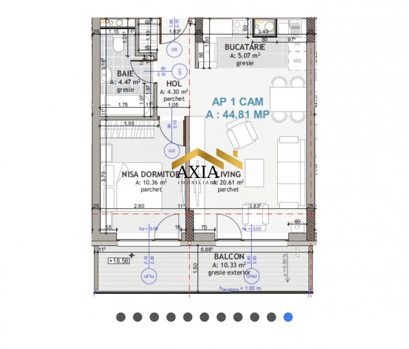 Apartament 2 camere, terasă generoasă și finisaje premium, ansamblu nou-Eroilor