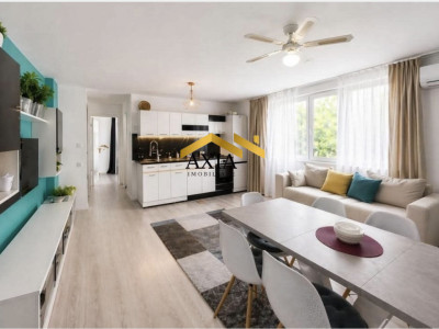 Apartament 2 camere, 50 mp, Florești – zona Stejarului, mobilat și utilat