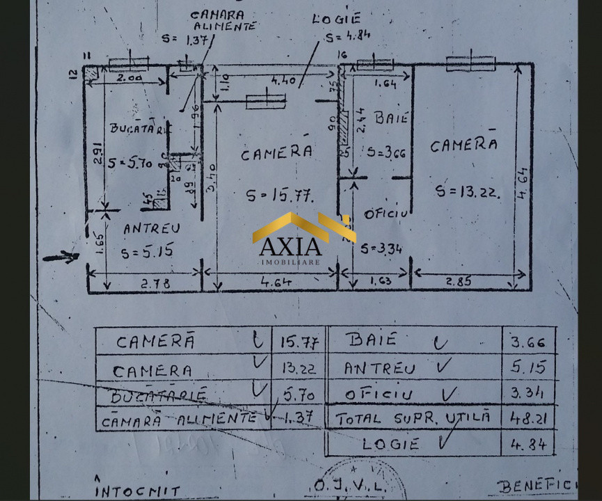 Apartament 2 camere decomandate, 53 mp, Gheorgheni – Brâncuși, mobilat, parcare