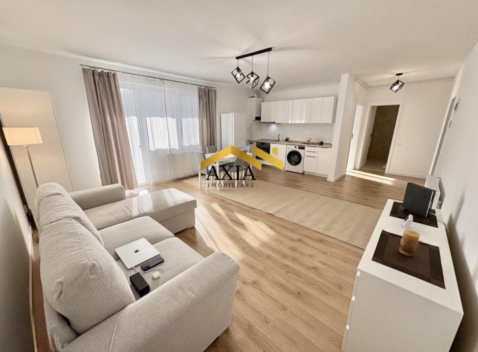 Apartament 2 camere, mobilat și utilat complet, bloc nou cu lift – Floresti!