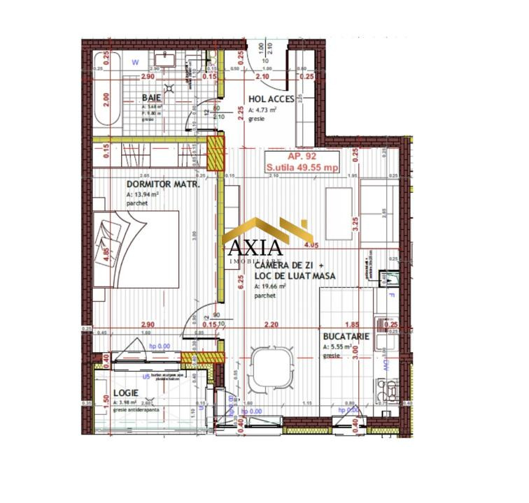 Apartament 2 camere | Bloc nou | Zona Tineretului, Florești