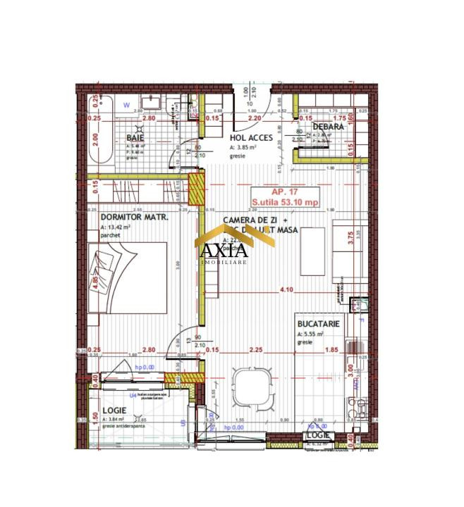     Apartament 2 Camere + Logie | Complex Modern | Florești
