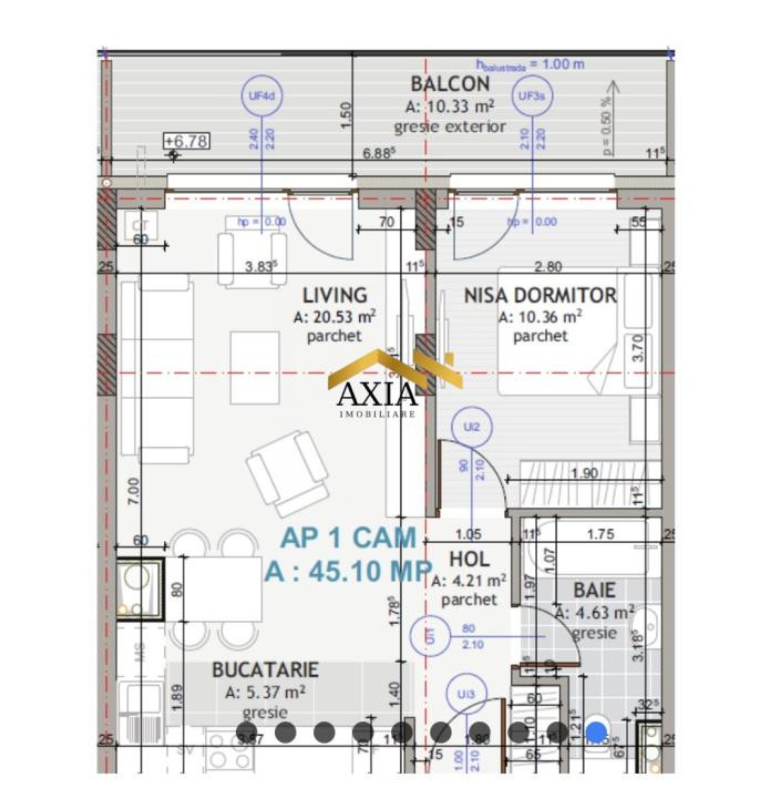 Apartament 2 camere premium- zona Eroilor 