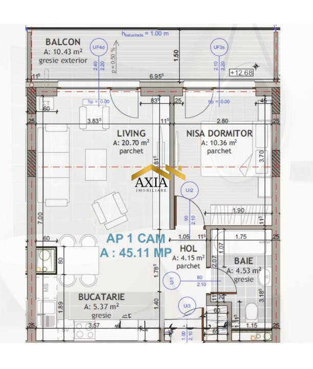     Apartament 2 camere | Zona Eroilor | Bloc nou | Lift | Spații verde