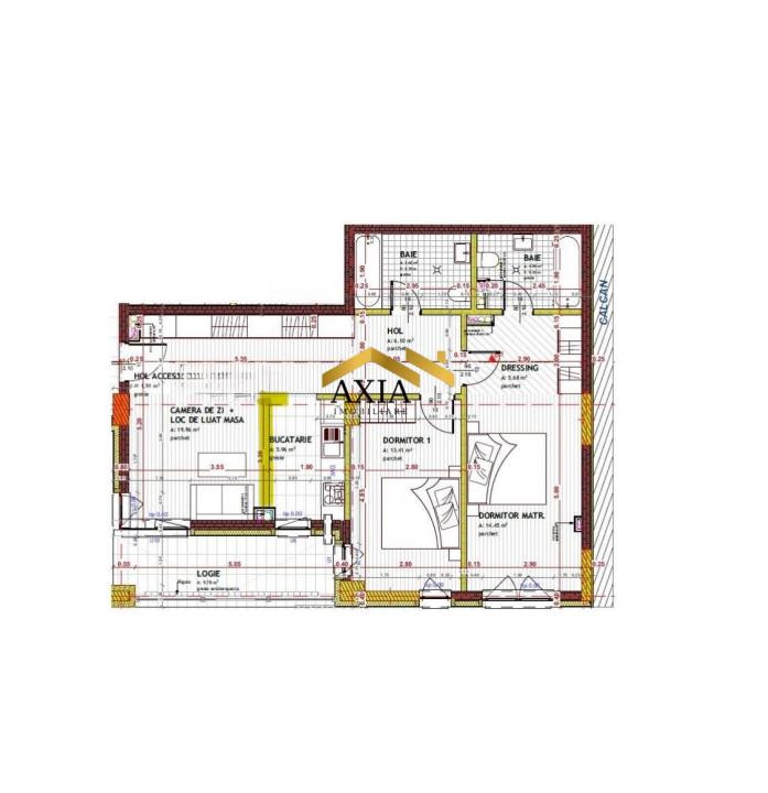 Apartament 4 camere, Tineretului, Floresti!