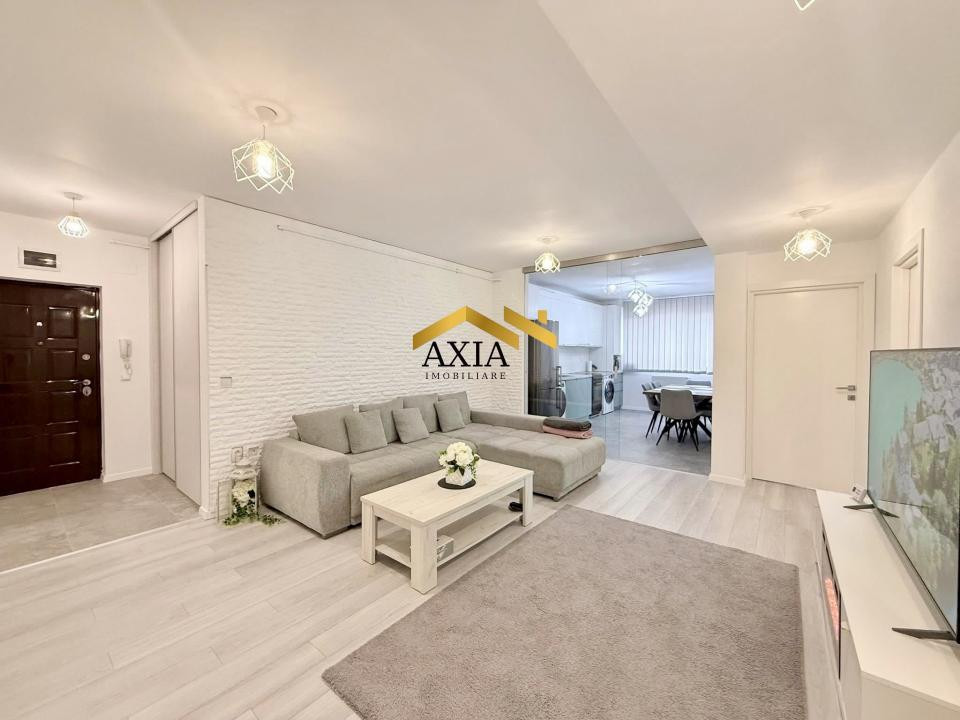 Apartament cu 3 camere | 66 mp utili + balcon 8 mp | Floresti!