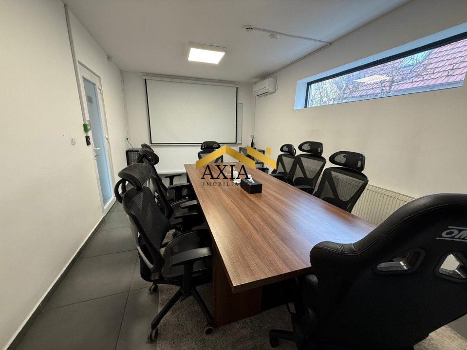 Spațiu de birouri de închiriat – 900 m², parcare inclusă, infrastructură IT