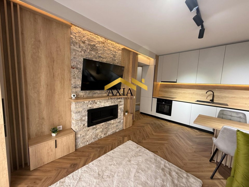 Apartament ultramodern, 2 camere, 41 mp, gradina de 12 mp, zona Terra!