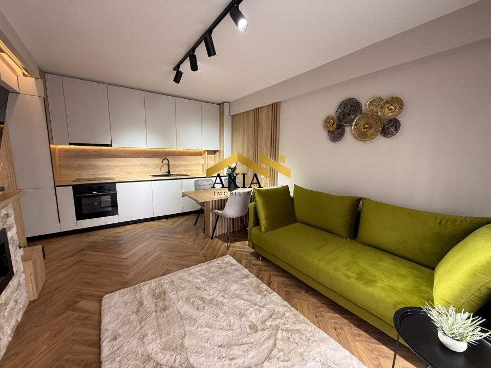 Apartament ultramodern, 2 camere, 41 mp, gradina de 12 mp, zona Terra!